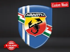 Fiat Abarth Türaufkleber Automatisch Limitiert Universal Pro